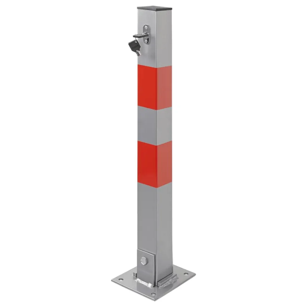 ProPlus Parkeerpaal met slot | Gegalvaniseerd | Roestvrij