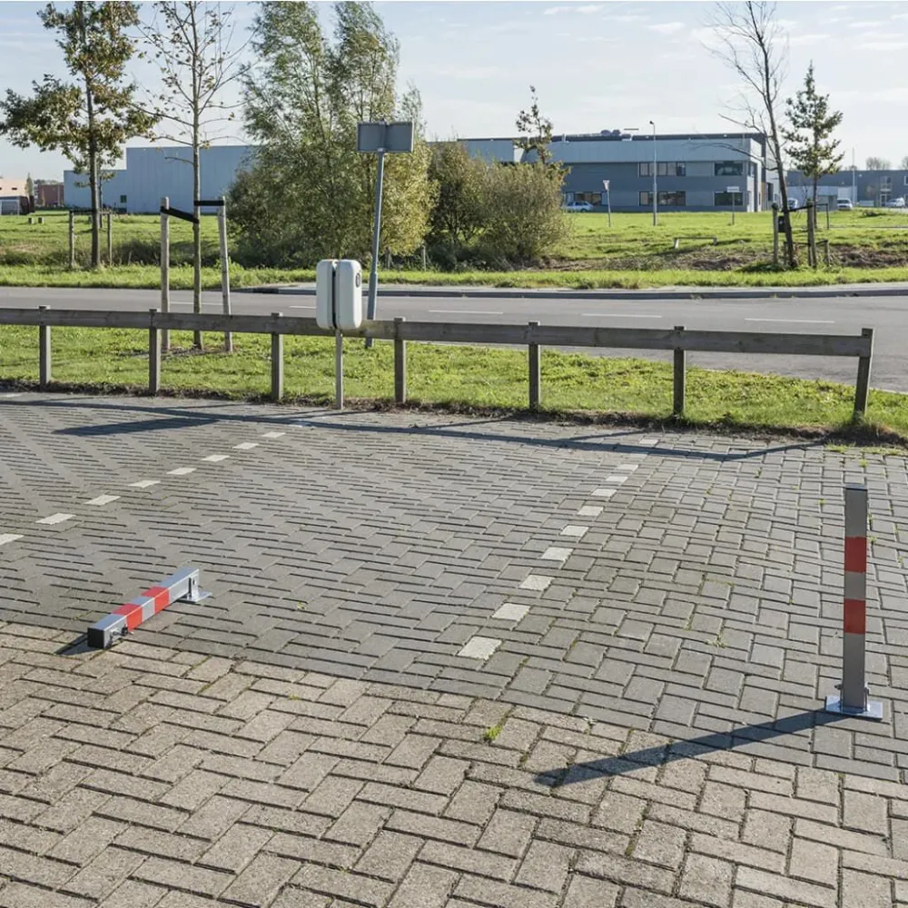 ProPlus Parkeerpaal met slot | Gegalvaniseerd | Roestvrij