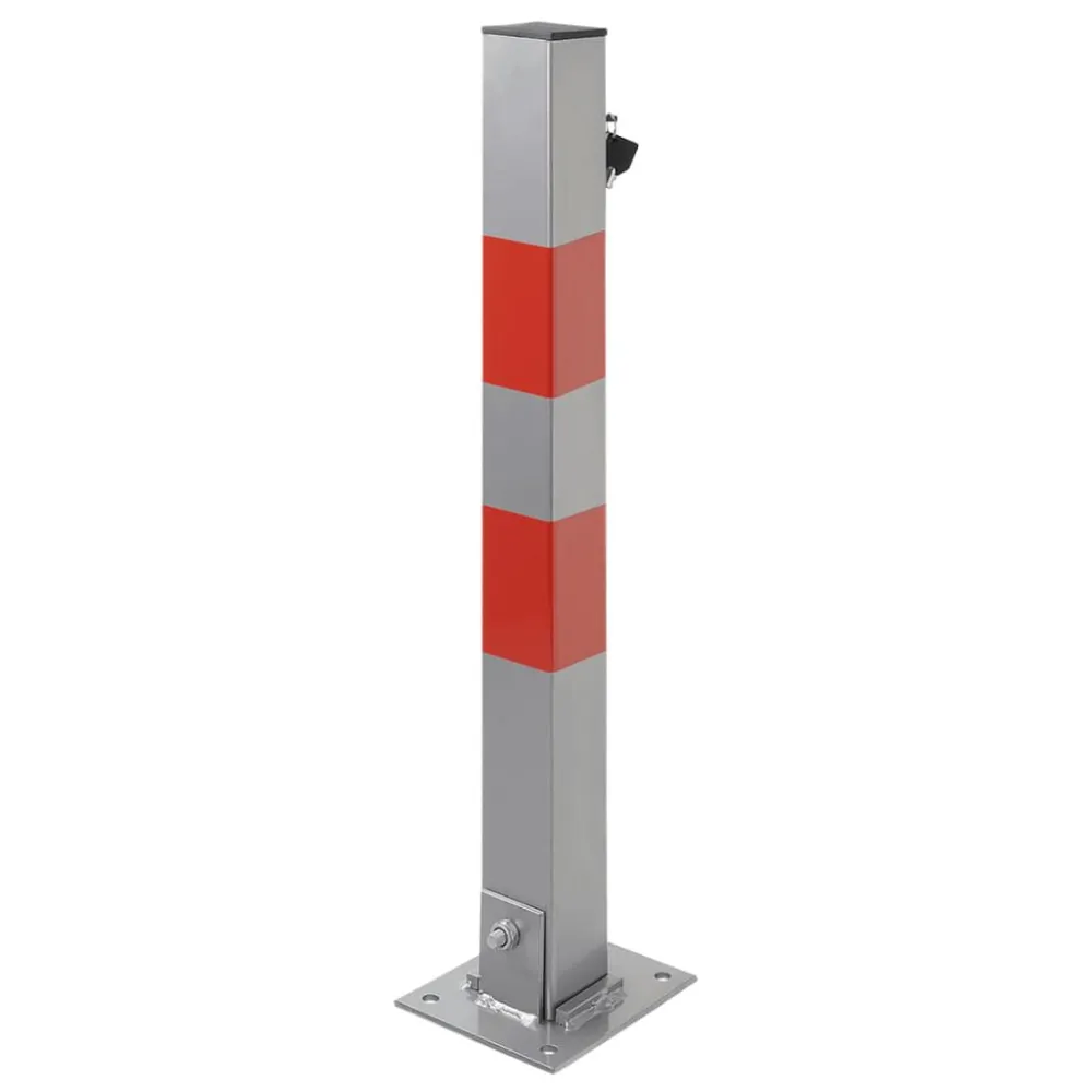 ProPlus Parkeerpaal met slot | Gegalvaniseerd | Roestvrij