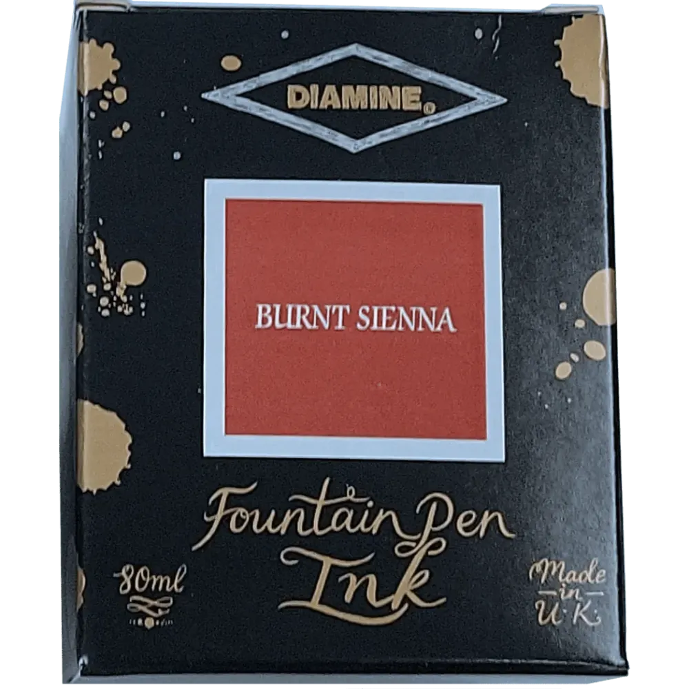 Diamine Ink Bottle - Burnt Sienna - 80 ml