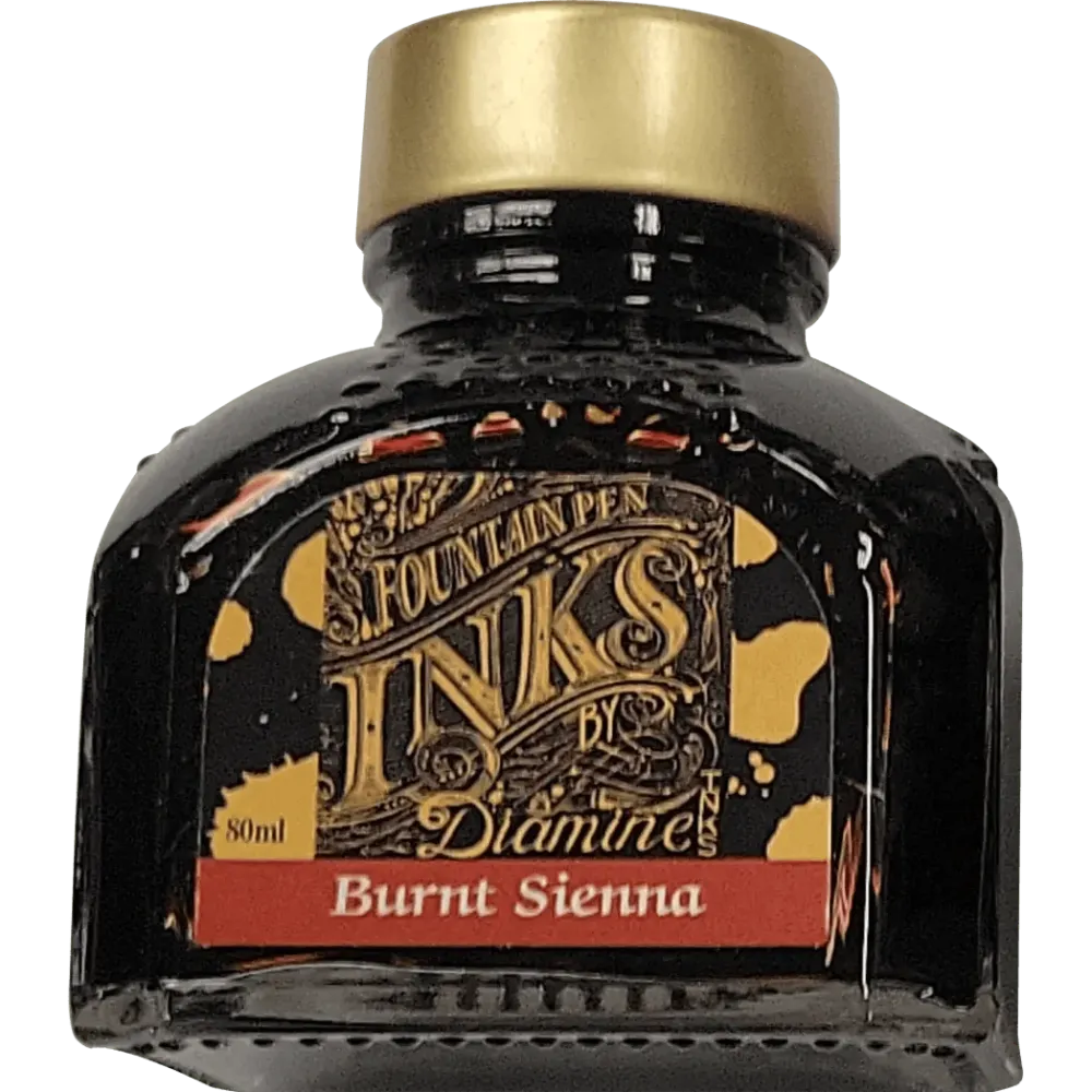 Diamine Ink Bottle - Burnt Sienna - 80 ml