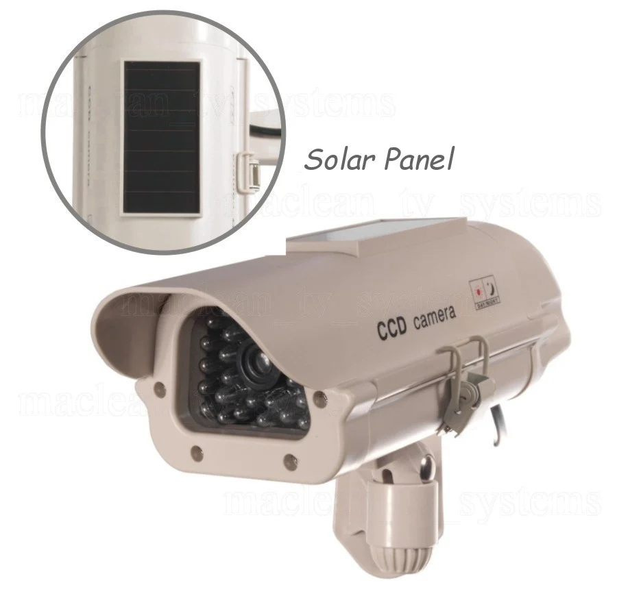Dummy Camera Sol1500 Solar flitsend diode sticker kosteloos