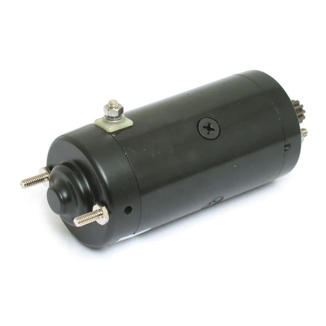 Starter Motor, Prestolite. Zwart Harley-Davidson