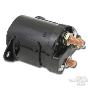 Starter Solenoid Zwart Harley-Davidson