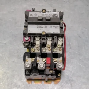 OEM-kwaliteit 27 Amp, 3 Pole, NEMA 1, 110/120 VAC Coil Magnetic Motor Starter A200MICAC
