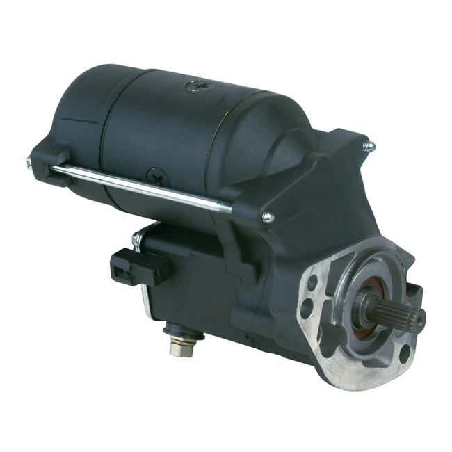 Motor Arranque Negro Para Harley-Davidson Big Twin 1989-2006 met ingebouwde spanningsregelaar