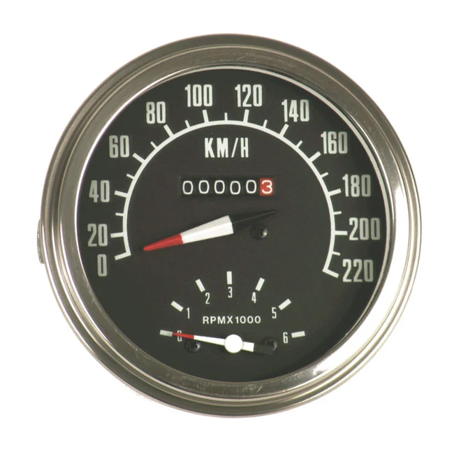Speedometer Tacho 73-84 Face (I) Harley-Davidson