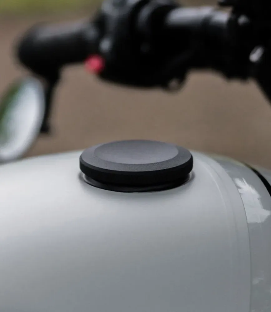 Custom Tank Cap Plate Triumph
