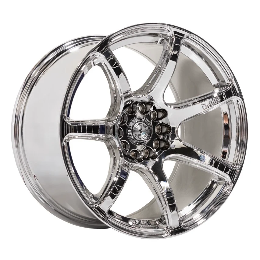 59°North D-009 18x9.5" 5x114.3/120 ET22, Full Verchroomd