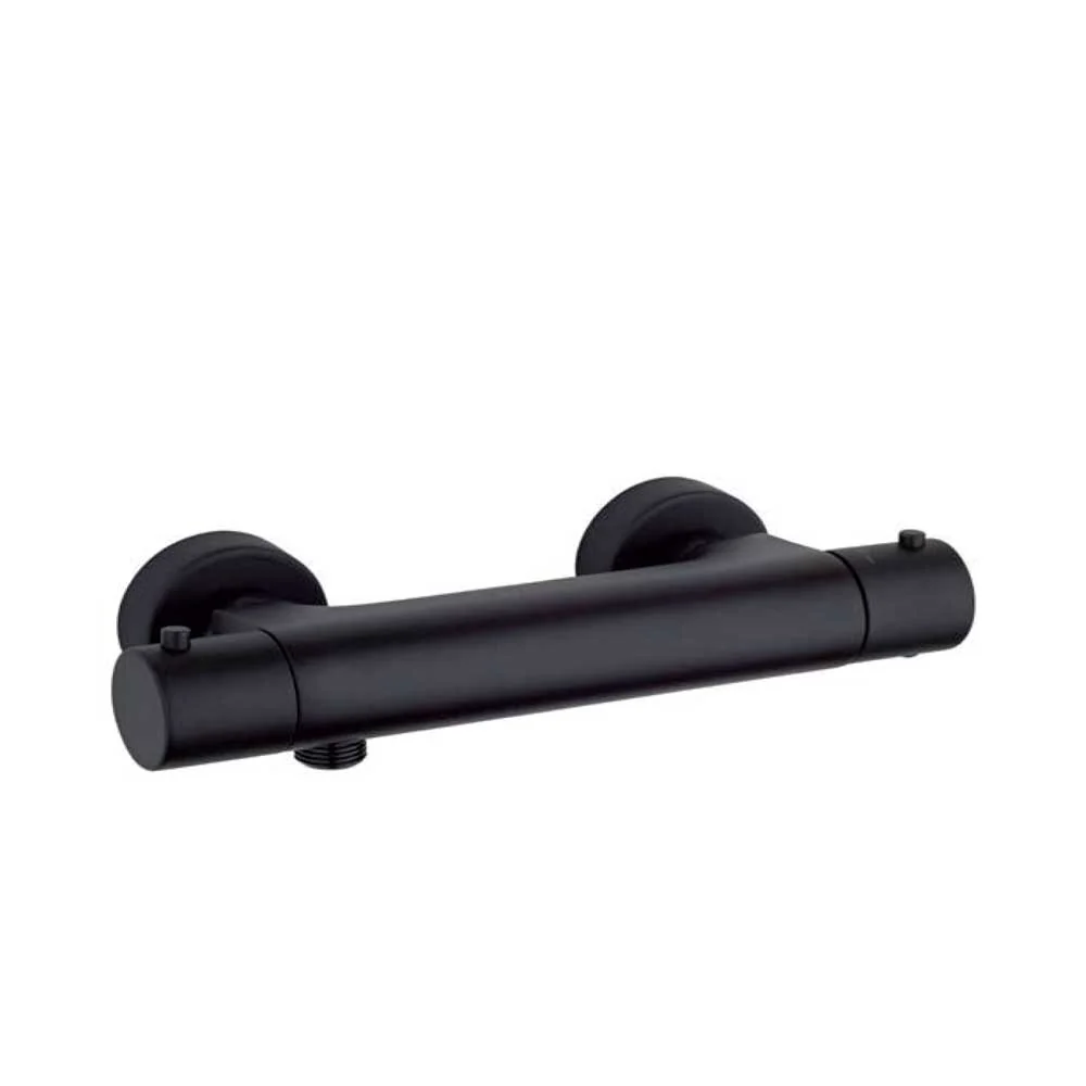 External Thermostatic Shower Mixer Koolzwart Tonino Lamborghini Dark-light Collection met digitale aansturing