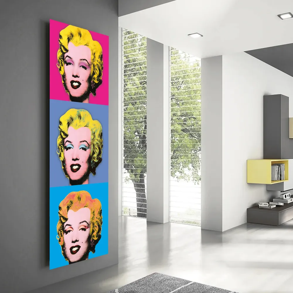 Hydraulic towel warmer 200x51 cm center distance 50 mm Model 'Marilyn' Termocrea