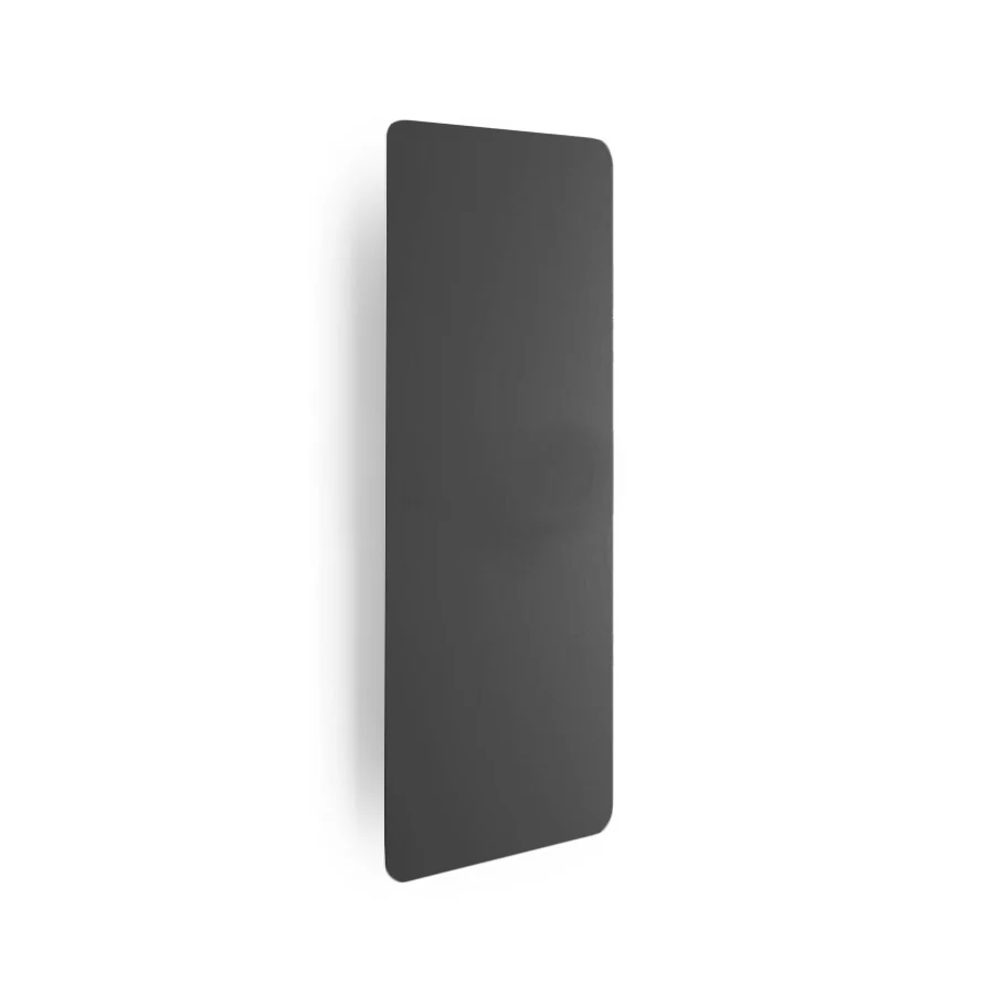 Hydraulic towel warmer 960 Watt wall-mounted carbon staal Caligo collection Lineabeta anthracite color cm 57x179