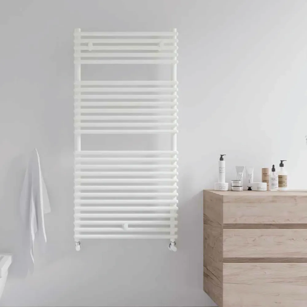 Hydraulic towel warmer model Catania Lazzarini 1190x500 - Ivoor