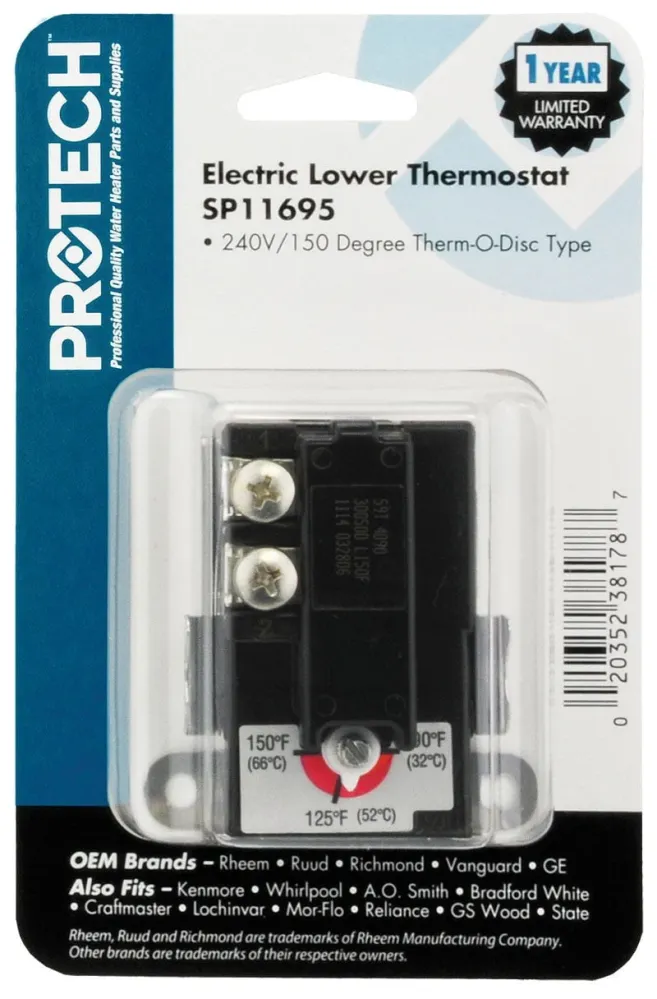 RHEEM SP11695 Water Heater Thermostat