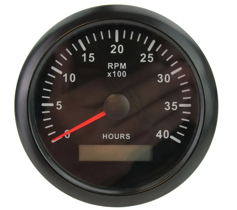 Volvo Penta Schermbediend Tachometer & Hour Meter Gauge - equivalent to 873686 met CE-goedkeuring