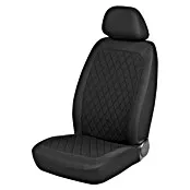 Ventilerende Carpoint Set autostoelhoezen Nice - 4 -delig, Zwart, Geschikt voor: Voorstoelen