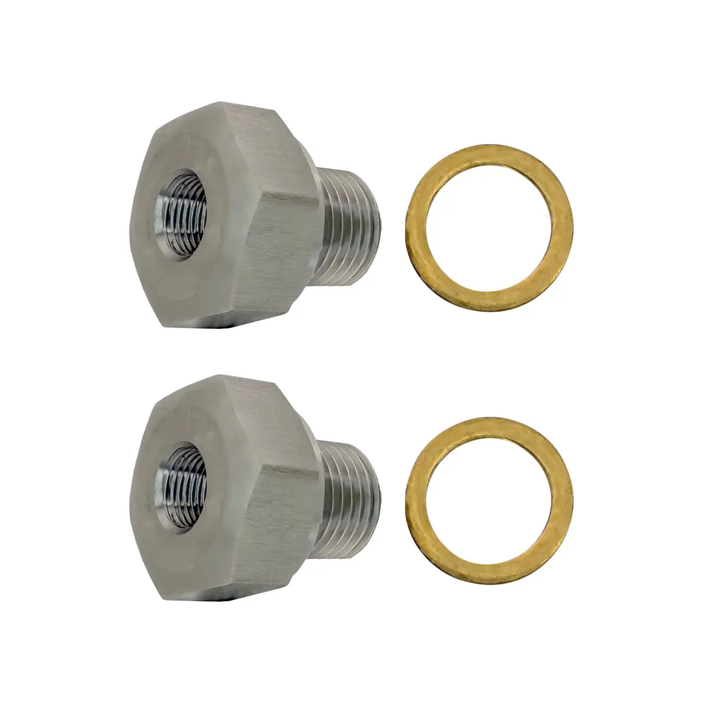 NOx sensor Oil Pressure Sensor Adapter All Chevy GM, LS Engines LS1, LS2, LS3, LSX, 5.3L, 6.0L, 6.2L - M16x1.5