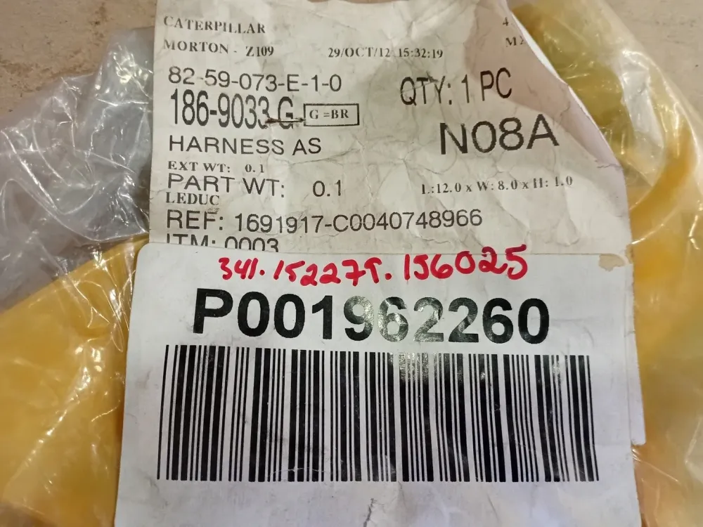Harness Assembly 186-9033