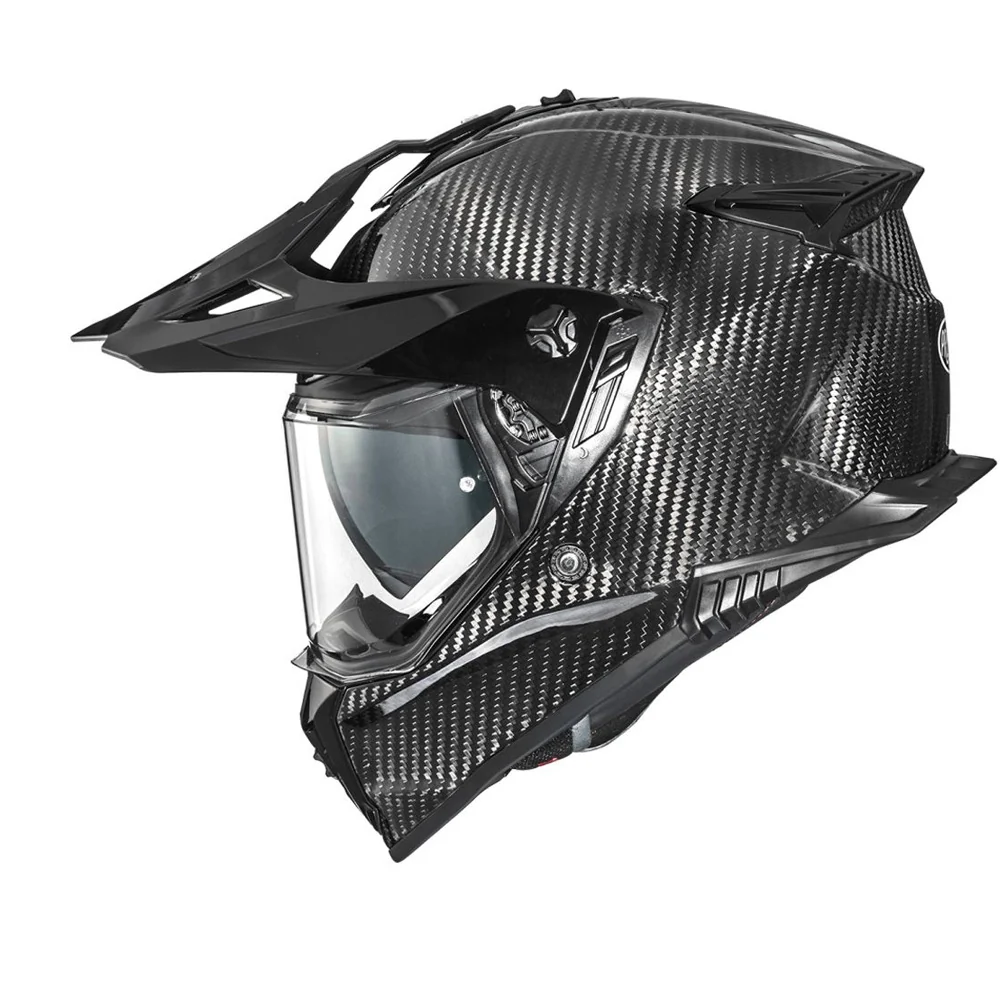 PREMIER DISCOVERY CARBONVEZEL CASCO DE AVENTURA MOTOCICLETA Carbon