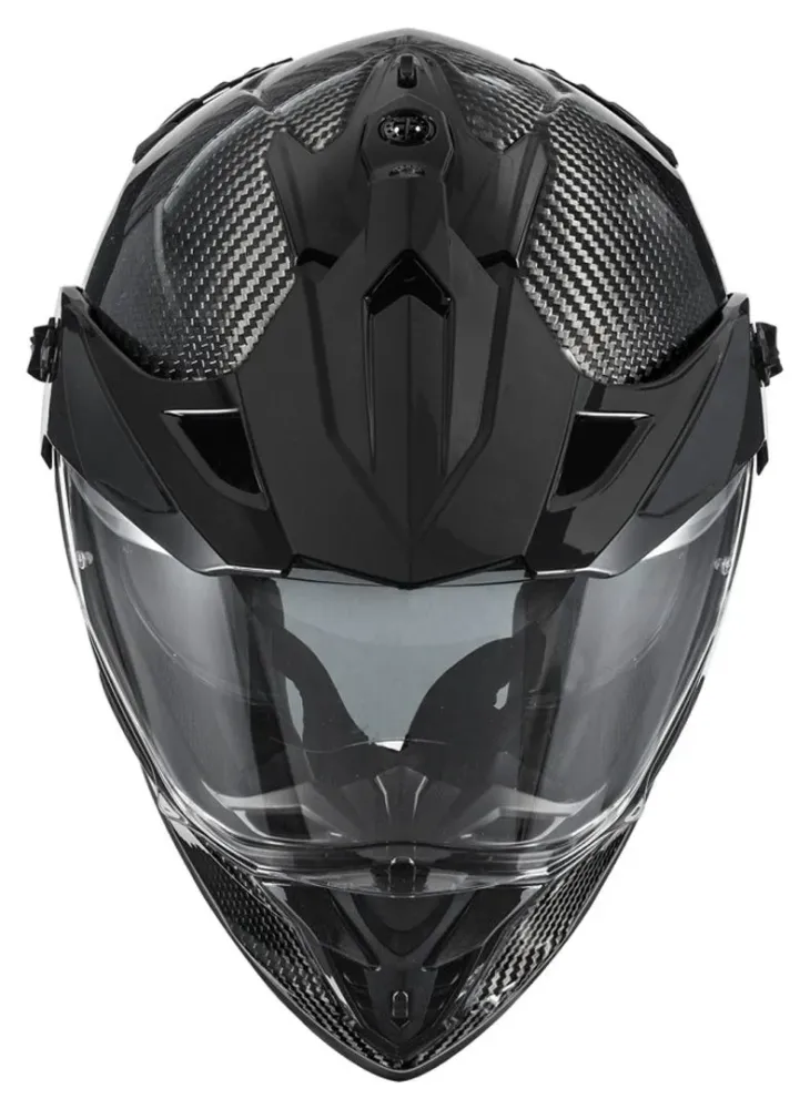 PREMIER DISCOVERY CARBONVEZEL CASCO DE AVENTURA MOTOCICLETA Carbon