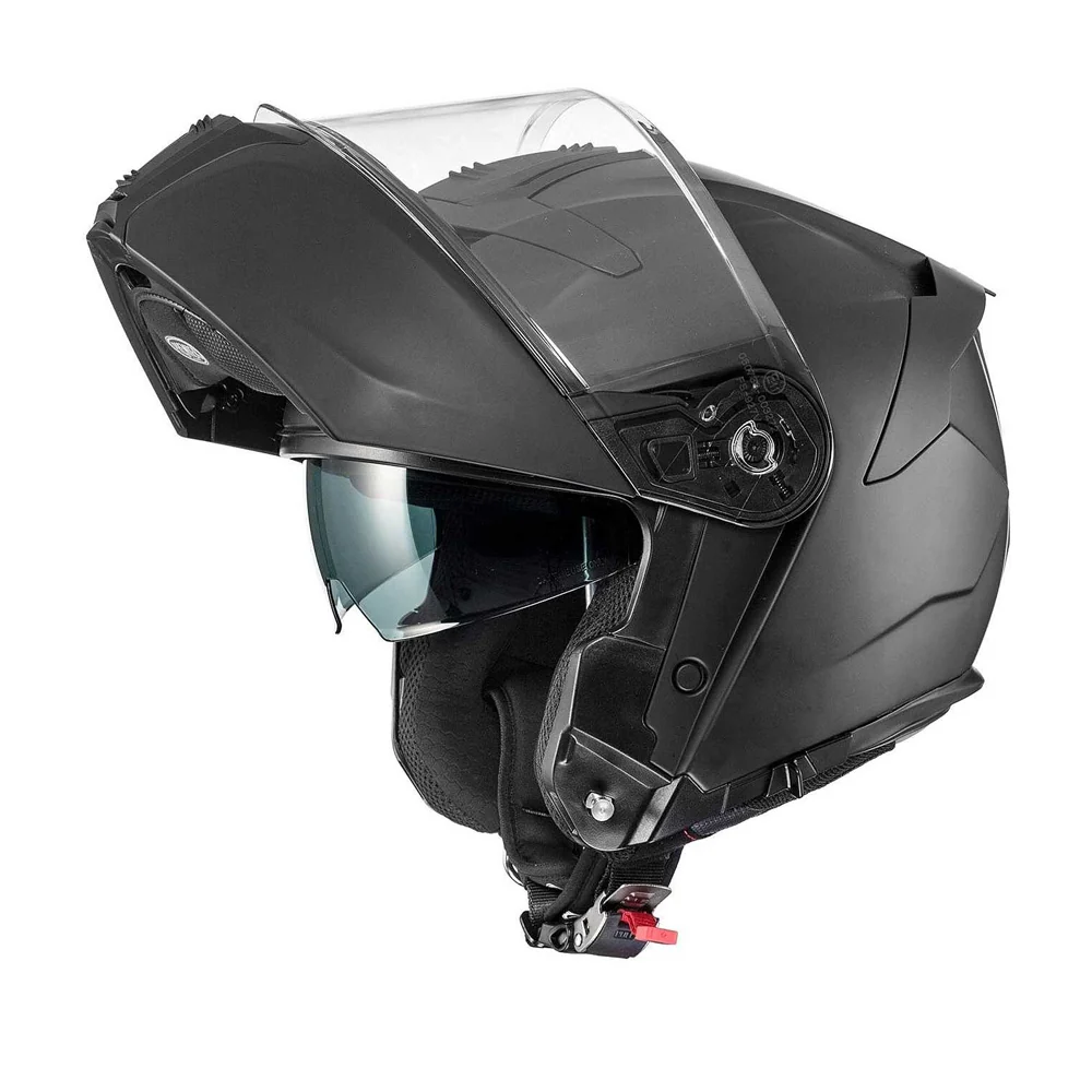 PREMIER LEGACY GT U9BM CASCO MODULEERBAAR DE MOTOCICLETA NEGRO