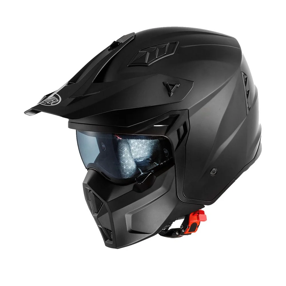 PREMIER 25 SUBVERTER U9BM CASCO VERANDERLIJK MOTO NEGRO MATT U9bm