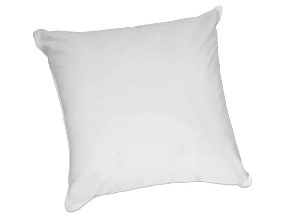 Set van 2 hoofdkussen 60 x 60 cm - Perkaal katoen - 91 draden/cm² - 750 gr - Wit - Koop nu