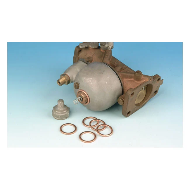 James Copper Washer, Floatbowl Lock Nut Harley-Davidson