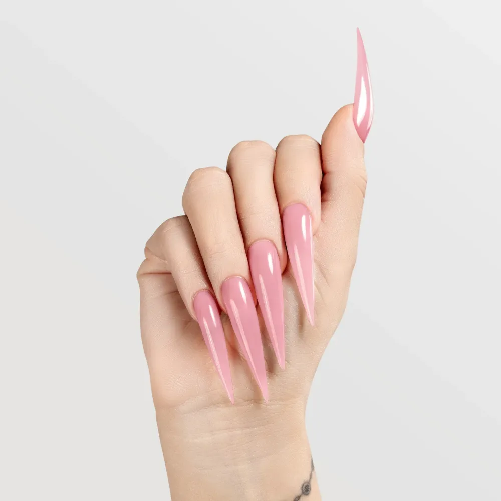 003 - Sheer Thoughts Gel Polish zwarte poedercoating
