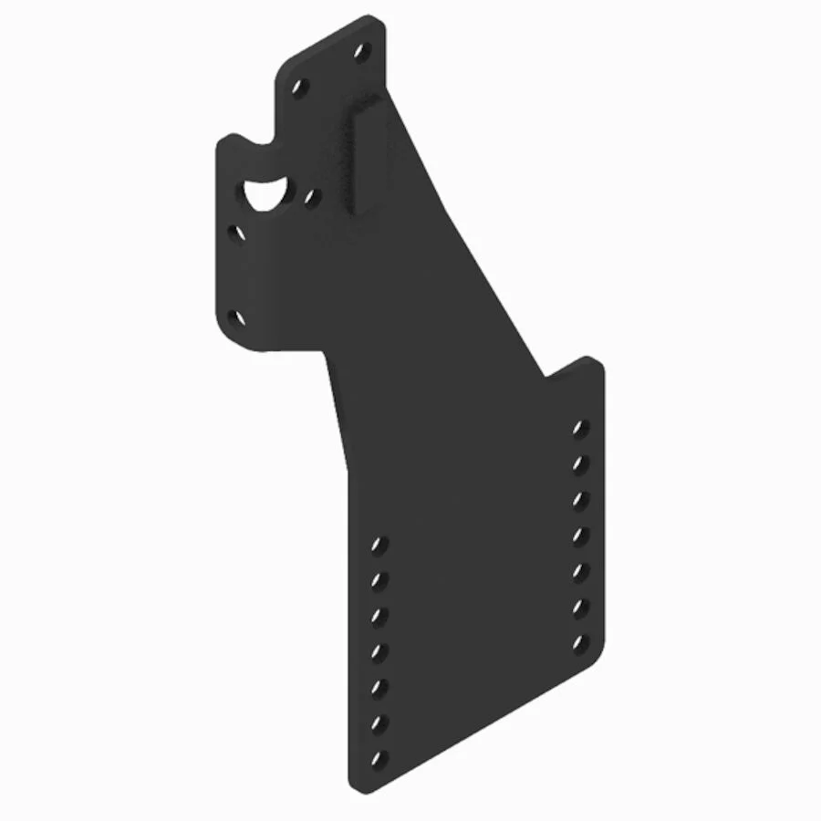 Boss PBA04123-03 Pushbeam Support Plate Driver Side compatibel met Ford Focus MK3
