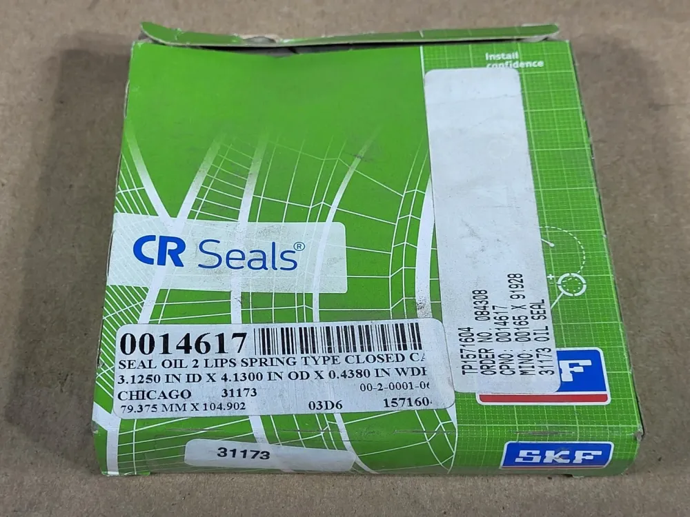 Duo Lip Oil Seal 31173 (Pack 3 pcs) zwarte poedercoating