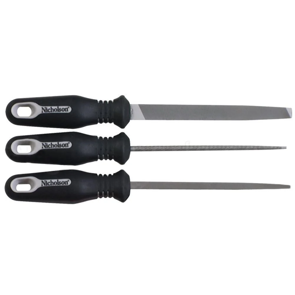 Gasdruk schokdemper Apex Tool Group 3-File Pack Ergo Handles