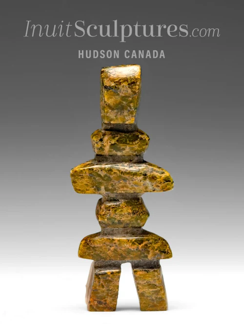 3" Inukshuk Salomonie Shaa *Heartfelt* met bouten en moeren