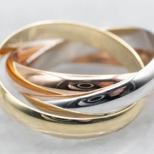 Kogelgewricht Tri Color Interlocking Bands