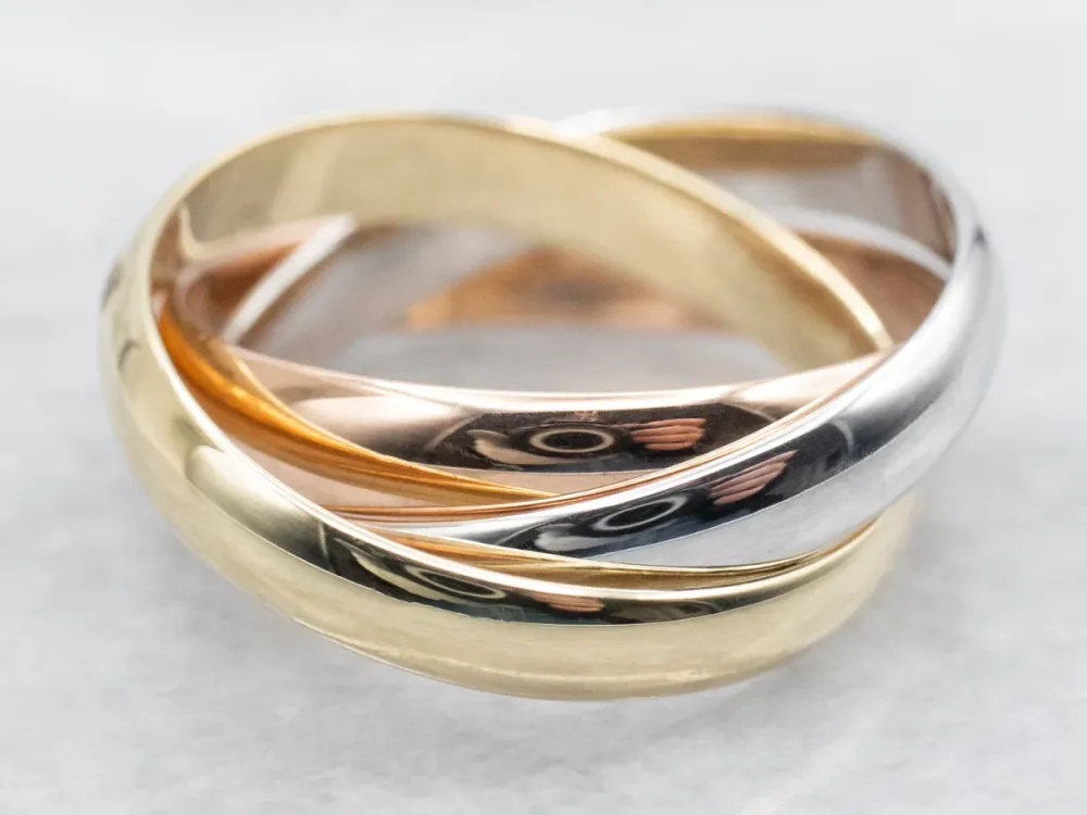 Kogelgewricht Tri Color Interlocking Bands