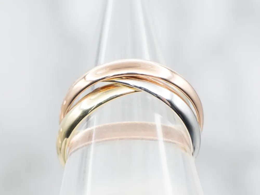 Kogelgewricht Tri Color Interlocking Bands