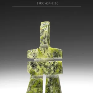 3" light appelgroen Inukshuk Anartok Ipeelee