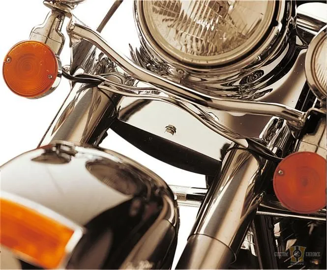 Rick Doss Triple Tree Cover Metaalglans Harley-Davidson