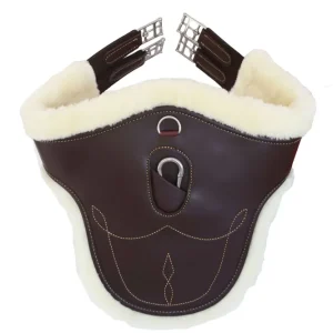 Sheepskin Stud Girth Bruin 53"