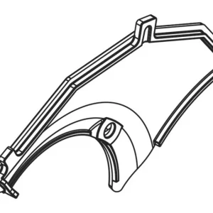 Tapa izquierda motor POLINI EP3 OEM compatibel met VW Golf 7