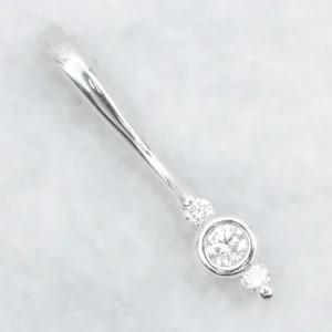 Triple Diamond Drop Pendant