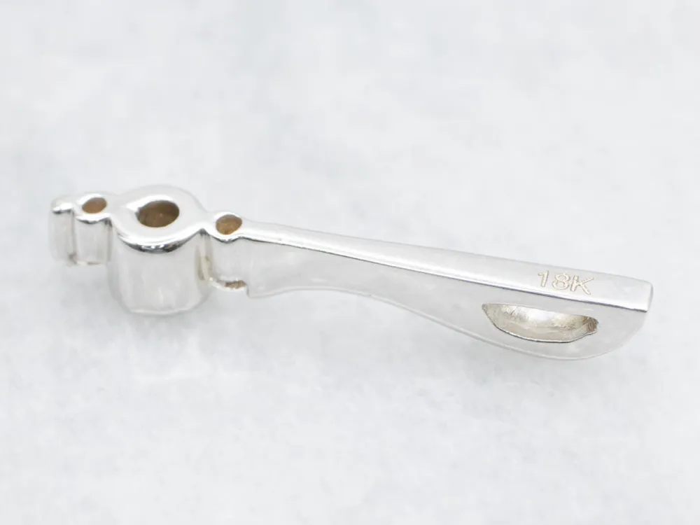 Triple Diamond Drop Pendant