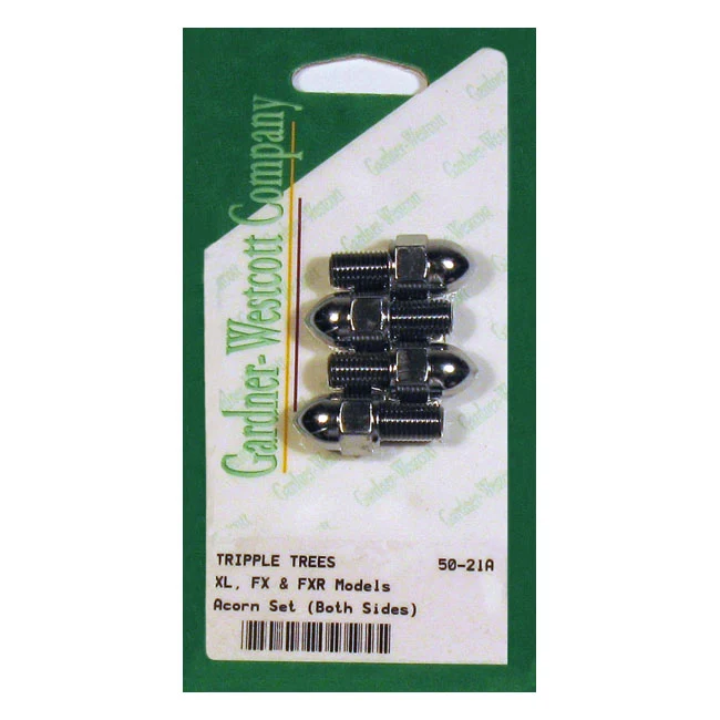 Triple Tree Side Bolt Set, Acorn Harley-Davidson