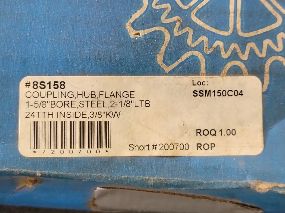 Coupling Flange 8S158, ,8S 1-5/8