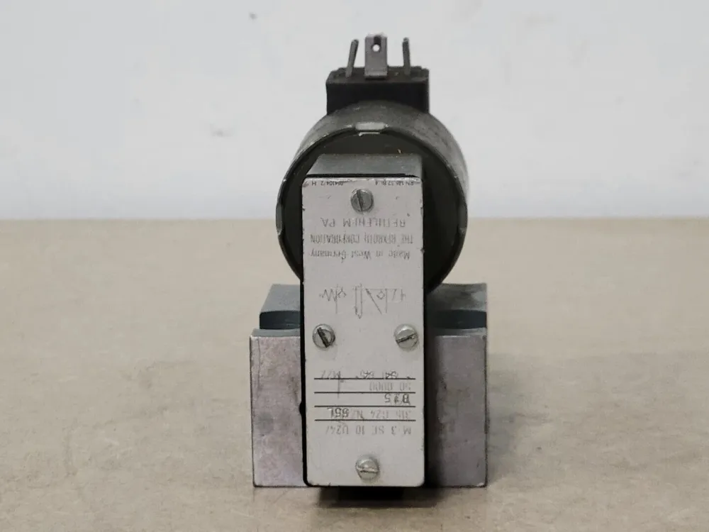 Directional Seat Valve M-3 SE 10 U24/315 G24 NZ55L, Hydronorma GS-50-4N-B, 24