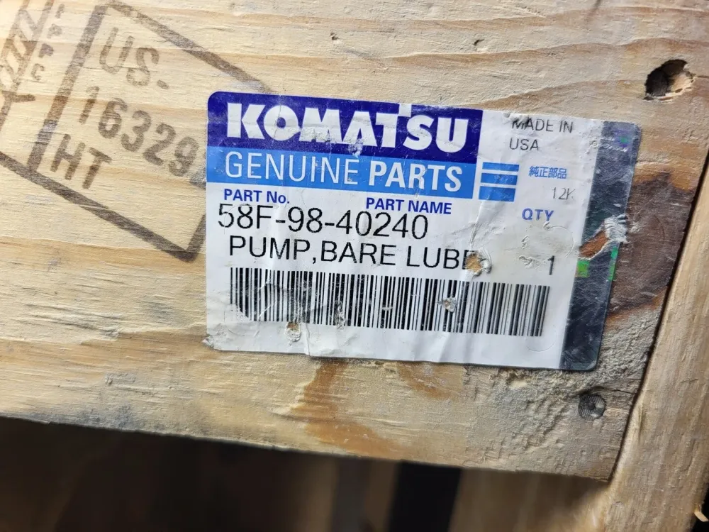 Emissie Grease Pump 58F-98-40240