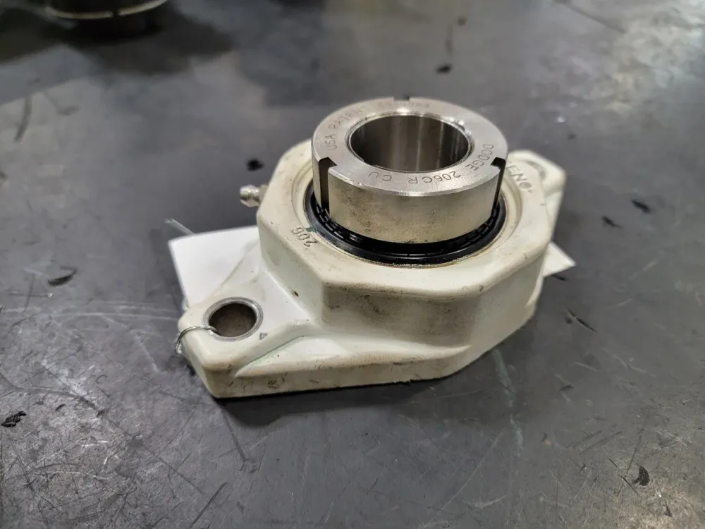 Flange Block Bearing 1.18" Bore, UCFL206CR CU
