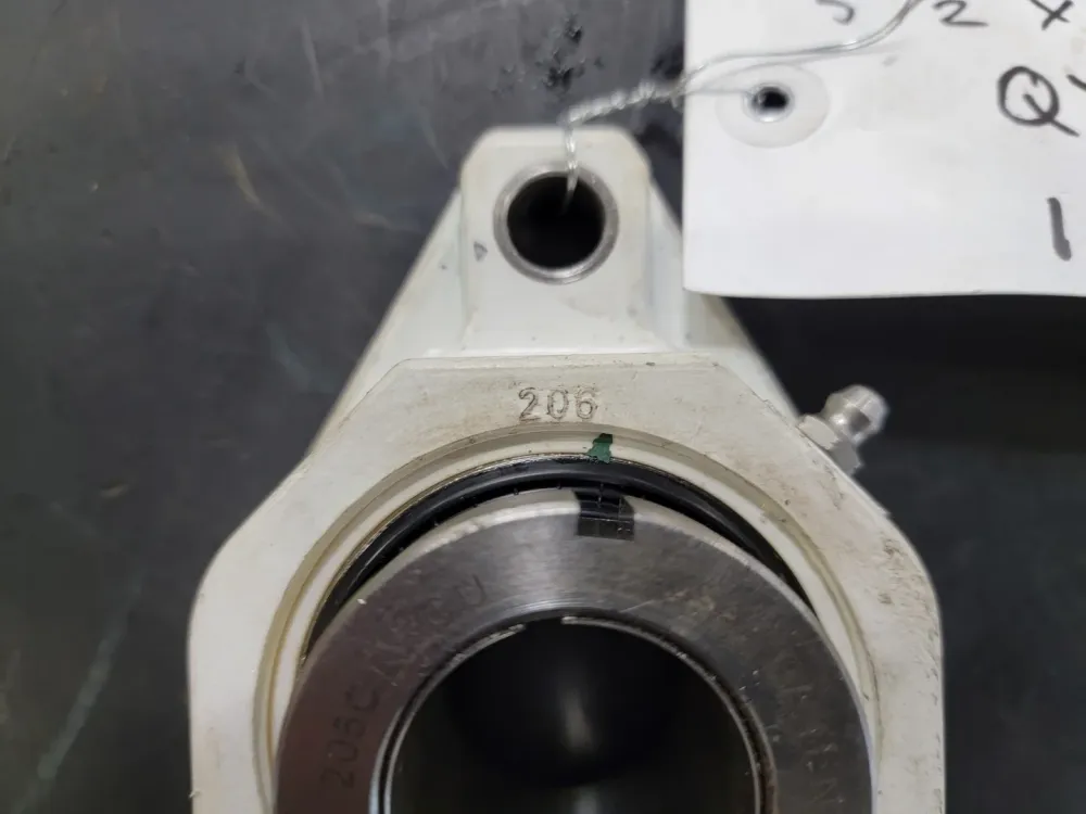 Flange Block Bearing 1.18" Bore, UCFL206CR CU