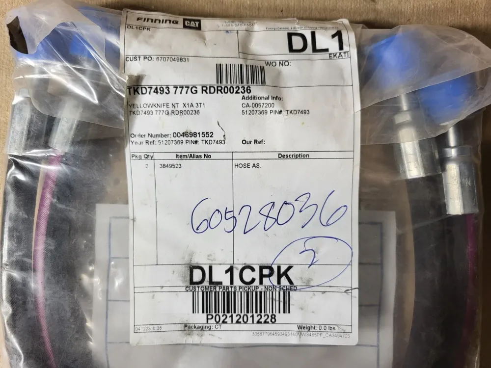 Hose Assembly 384-9523 - Directe Montage