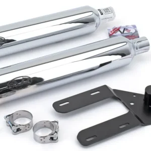 Motor Demontage Escape Homologado V-Performance Cromado Para Harley-Davidson Softail M8